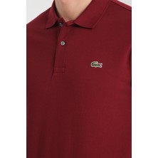 Lacoste Polo Classıc Fit  Bordo  Kısa Kol