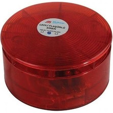 Ledli Flaşörlü Elektronik Siren 24V