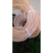 Rattan Kor 2,5 mm Doğal Ip , Bambu Sepet Ipi 1 kg Naturel Kiraz Ağacı Rengi, Bohem Tarz