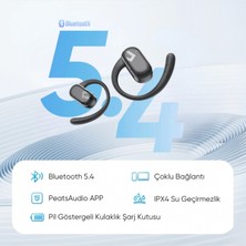 Soundpeats Breezy TWS Bluetooth 5.4 Kablosuz Kulaklık - Kulakdışı Sporcu Kulaklığı - Çift Cihaz Destekli (Resmi Distribütör Garantili)