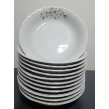 Yakamoz 12'li Çukur Tabak 16 cm