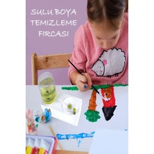 Sulu Boya Temizleme Fırçası Fırça Temizleme