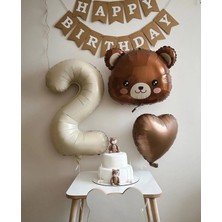 Bkmc Party Beşiktaş Taraftar Siyah Beyaz Folyolu Balunlu Happy Birthday Yazılı Lüks Doğum Günü Parti Seti Süsü