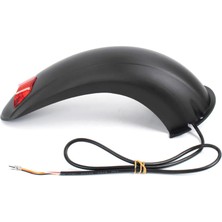 Güvenli Sepet Onvo OV011 Uyumlu Arka Çamurluk Fren Lambalı Set Scoowy Elektrikli Scooter Çamurluk + Stop Lambası