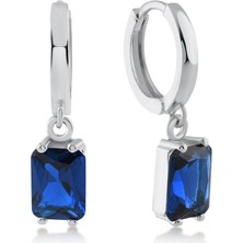 Karosh Safir Zirconia Taşlı Küçük Baget Kesim Küpe