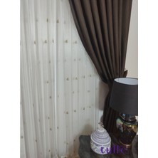 Ahenk Etek Serpme Nakış Tül