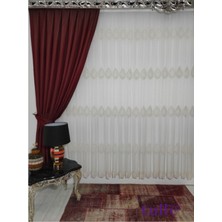 Perde Tül Yalı Kortlu Brode