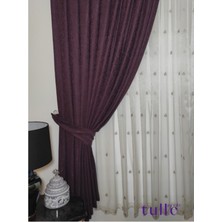 Ahenk Etek Serpme Nakış Tül