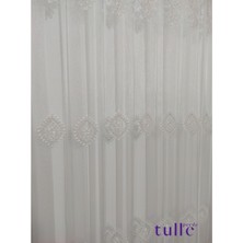 Perde Tül Yalı Kortlu Brode