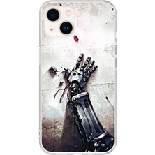 Dali Design Apple iPhone 13 Mini Uyumlu Şeffaf Kılıf Fullmetal Alchemist Tasarımlı 3
