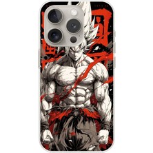 Dali Design Apple iPhone 13 Pro Uyumlu Şeffaf Kılıf Dragon Ball-Z Tasarımlı 1