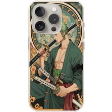 Dali Design Apple iPhone 14 Pro Max Uyumlu Şeffaf Kılıf One Piece Tasarımlı 3