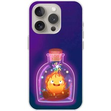 Dali Design Apple iPhone 12 Pro Max Uyumlu Şeffaf Kılıf Howls Moving Castle Tasarımlı 2