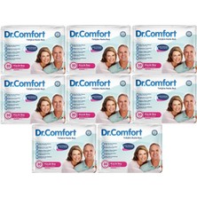 Dr.comfort Yetişkin Hasta Bezi Bel Bantlı Tekstil Yüzeyli  M - Orta - Medium 240 Adet (8pk*30)