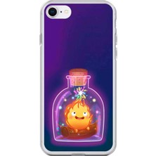Dali Design Apple iPhone 6s Uyumlu Şeffaf Kılıf Howls Moving Castle Tasarımlı 2