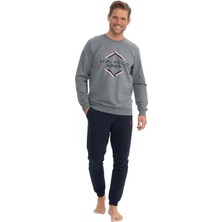 U.s. Polo Assn. Erkek Uzun Kollu Yuvarlak Yaka Eşofman Pijama Takımı S25818