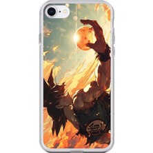 Dali Design Apple iPhone 8 Uyumlu Şeffaf Kılıf Dragon Ball-Z Tasarımlı 3