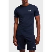 EA7 Pamuk Regular Fit Bisiklet Yaka T Shirt Erkek T Shirt 8NPT25 Pjvpz 0562