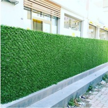 Çimli Tel – Dekoratif Yeşil Bahçe Çim Çit – 4.2 Göz - 1,5 Metre x 12 Metre