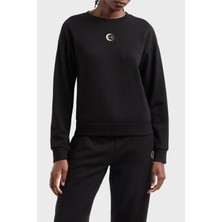 Armani Exchange  Pamuk Relaxed Fit Bisiklet Yaka Sweat Bayan Sweat XW000317 AF12217 UC001