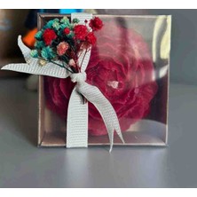 Alfagifts Şakayık Dekoratif Mum, Anneler Günü,sevgililer Günü, Öğretmemler Günü, Söz, Nişan, Düğün, Kokulu Mum