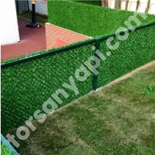 Çim Çit – Dekoratif Yeşil Bahçe Çim Çiti – Çimli Tel – 4.8 Göz - 1,5 Metre x 7 Metre