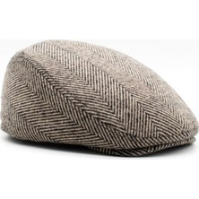 Erkek Iskoç Stili Desenli Kışlık Spor Kasket