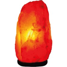 Zencefil Organik Himalaya Tuz Lambası 2-3 Kg. Doğal Kaya Tuzu Lambası Aç Kapa Düğmeli Tuz Lamba Himalayan Salt Lamp