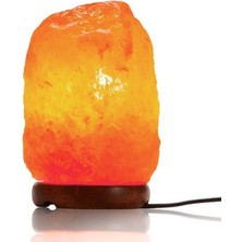 Zencefil Organik Himalaya Tuz Lambası 2-3 Kg. Doğal Kaya Tuzu Lambası Aç Kapa Düğmeli Tuz Lamba Himalayan Salt Lamp