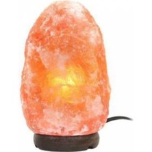 Zencefil Organik Himalaya Tuz Lambası 3-4 Kg. Doğal Kaya Tuzu Lambası Aç Kapa Düğmeli Tuz Lamba Himalayan Salt Lamp