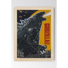 Godzilla Çerçeveli Tablo - Film Posteri Tablo