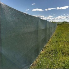 Gölgelik Branda – 75LIK Gölgelik File – Çit Filesi – Yeşil - 1 Metre x 12 Metre