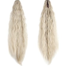 Peruk Market Tokalı Kabarık Dalgalı At Kuyruğu - Balköpüğü Platin Röfleli