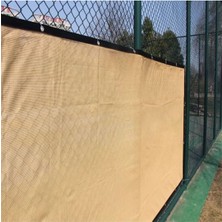 Gölgelik Tente – 95LIK Gölgelik File – Çit Filesi – Krem Renk - 2 Metre x 5 Metre