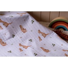 Littlege Baby Kids Müslin Emzirme Önlüğü