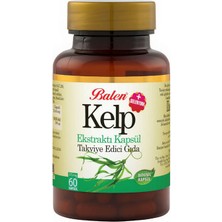 Kelp Ekstraktı + Selenyum Kapsül 375 Mg *60 Kapsül | Tiroid Fonksiyonlarını Düzenlemeye Yardımcı Kapsül 11