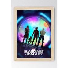Guardians Of The Galaxy Çerçeveli Tablo - Galaksinin Koruyucuları Film Posteri Tablo