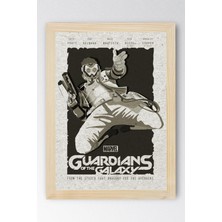 Guardians Of The Galaxy Çerçeveli Tablo - Galaksinin Koruyucuları Film Posteri Tablo