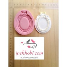 Ipek Hobi Küçük Oval Çerçeve Kokulu Taş Kalıbı
