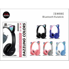 Subzero SW88 Renkli Işıklı Katlanabilir Bluetooth Kulaklık