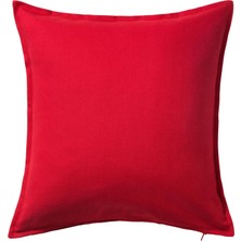 IKEA Gurlı Kırmızı 50 x 50 cm Kırlent Kılıfı