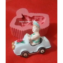 Ipek Hobi Arabalı Sünnet Çocuğu Sabun ve Kokulu Taş Kalıbı