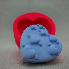 Ipek Hobi Kanatlı Kalpler Sabun Kalıbı ve Kokulu Taş Kalıbı