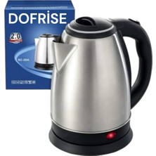 2 Litre Paslanmaz Çelik Su Isıtıcı Kettle