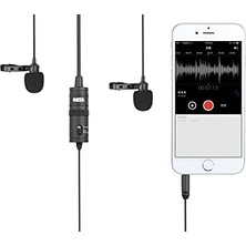 Mikrofonu, Siyah Ikili Yaka Çok Yönlü BY-M1DM Yeni