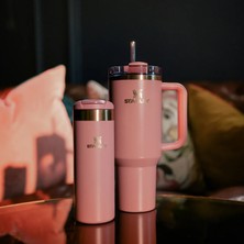 Stanley The Fall Refresh Quencher H2.o Flowstate™ Tumbler I 40 Oz (1,18 L) Antik Pembe Pipetli Termos