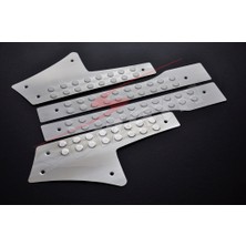 S-Dizayn Citroen Berlingo Krom İç Kapı Eşiği 4 Prç 2008-2018