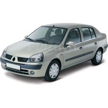 S-Dizayn Renault Symbol Krom Cam Çıtası 4 Prç 1999-2006