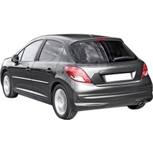 S-Dizayn Peugeot 207 Krom Bagaj Alt Çıta 2006-2012