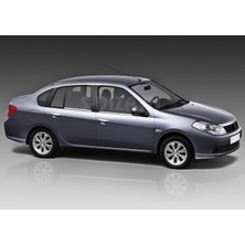 S-Dizayn Renault Symbol 2 Krom Cam Çıtası 4 Prç 2008-2012